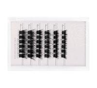 Yechiry ESCULAS FINAS DE CUMBORIA SOLTA -adhesivo, 30 Grupos 10/12/14 Mm con Pinzas, Extensiones DE Pestañas para Mujeres, No Se Necesita Pegamento, Ropa DE Larga Duración, Pestañas Falsas para un