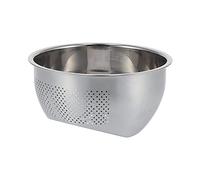 Yechiry Escurridor de Lavado de Verduras Espesado, Colador de Acero Inoxidable para un Fácil Drenaje de Arroz y Granos, Ideal para Cocinas Domésticas, 1 Unidad (304-Tamaño pequeño (primera