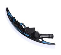 Yechiry Espada de Juguete Iluminada con Características Que Cambian de Color Efectos de Sonido Activados por Gravedad Recargable para Niños Que Juegan Al Aire 18.5x5.51x1.38in (Blue)