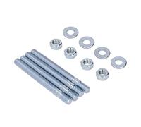 Yechiry Espárragos de Carburador de Metal con Espaciadores Kit de Pernos de Montaje de Carburador de 3,5" para Mejorar el Sellado de Entrada de Aire Reemplazo para Rochester - Entusiastas del