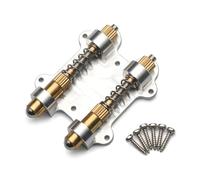 Yechiry Estabilizador de Puente de Trémolo de Guitarra, Tapón de Trémolo de Latón, Kit de Dispositivo Estabilizador con Reinicio de Punto Cero y Equilibrio del para Sistemas de Puente Flotante (Doble)