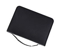 Yechiry Estuche Organizador de Cuero PU de Gran Capacidad con 150 Ranuras para Estuche Artístico, Plegable, para Lápices, para Entusiastas del Dibujo, Negro (Black)
