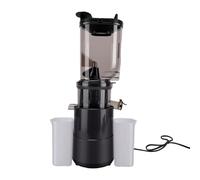 Yechiry Exprimidor de Prensa en Frío 40 RPM 150 W de Boca Ancha para | Canal De Alimentación Ancho, Manzanas Y Zanahorias, Acero Inoxidable ABS PC, Separación De Pulpa Seca, Cocina Casera,