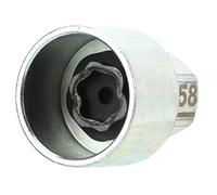 Yechiry Extractor de Tuercas de Bloqueo de Rueda, Llave de Extracción de Tornillo Resistente, Compatible con 1, 3, 5, 6, 7Series, X1, X2, X3, X4, X5, X6, Z4, Instalación Conveniente (058)