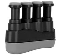 Yechiry Fortalecedor de Dedos, Ejercitador Ergonómico de Agarre Manual de Silicona, Ejercitador de Resistencia de 5 Libras, Ideal para Guitarra, Piano, Ukelele, bajo, Saxofón y Violín (BLACK)