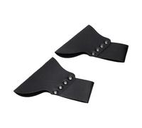 Yechiry Funda de Espada de Cuero PU, 2 uds., Funda Ajustable para Cosplay, Caballeros Medievales, 6,50x4,72 Pulgadas (Black)
