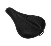 Yechiry Funda de Silicona para Asiento de Bicicleta, Cojín Acolchado Extra Suave a Prueba de Lluvia para una Conducción Cómoda, Ajuste Universal, Negro, 1 Pieza