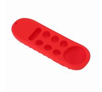 Yechiry Funda para Mando a Distancia para Chromecast con TV, Funda de Silicona Duradera para Protección y Agarre, Familias y Mascotas, Ligera Lavable, Incluye Cordón (Rojo)