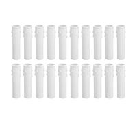 Yechiry Fundas para Velas E12, Cubiertas para Enchufes de Luz de Vela con Forma de Gota de Cera de Simulación, Ideales para Candelabros de Cristal, 4 Pulgadas, Paquete de 20