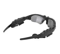 Yechiry Gafas de Sol Inalámbricas Bluetooth Gafas Ligeras de Estéreo de Alta Fidelidad para Hombres y Mujeres Que Conducen Moda Deportiva Negro+Amarillo (Negro + Lente Amarilla + Destornillador)