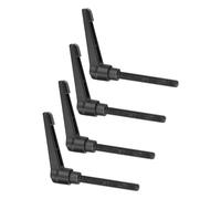 Yechiry Gire el de Bloqueo, 4 Piezas M8 Man Hild Manijas Ajustables Mandillas de Palanca de Bloqueo de Plástico con de Fijación Ajustable, Perillas de Máquina de Metal (Longitud del tornillo 32 mm)