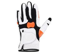 Yechiry Guante de Agarre de Golf, Guante de Silicona Antideslizante, de área de Agarre Naranja para una Correcta Colocación de la Mano, Control de Swing y Precisión de la Pelota, Ideal para un Mejor