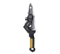 Yechiry Hacha Espada Transformadora con Luz - Espada Brillante LED Recargable para Niños - Efectos Dinámicos y Sonido Envolvente Juegos Imaginativos (Gold)