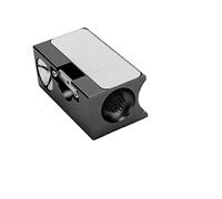Yechiry Herramienta Ergonómica de Reparación de Puntas de Billar 8 en 1, Accesorio Multifuncional para Jugadores de Billar, Diseño Compacto de 3,4 Oz (Black)