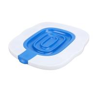 Yechiry Kit de Entrenamiento para el Baño de Gatos, de Entrenamiento de Inodoros Universales de Gato, Entrenador de Baño Reutilizable de Extraíbles con 4 Almohadillas Protectoras, Asiento Urinario