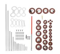 Yechiry Kit de Reparación de Saxofón Alto, 85 Piezas Accesorios de Mantenimiento de Instrumentos de Viento de Madera Piezas de Repuesto con Almohadillas de Cuero de Acero Inoxidable