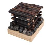 Yechiry Lámpara de Fuego Sintética, Ruido Blanco USB Recargable 3 Modo Parpadeante Fire Night Light Fire Night Lamp con Efectos de Sonido Incorporados para Decoraciones en el Hogar, Acampar y Fiestas