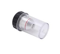Yechiry Lente Objetivo de Microscopio 2X 195 Acromático de bajo Aumento para Uso Biológico Material de Cobre Rosca RMS Estándar de 20,2mm