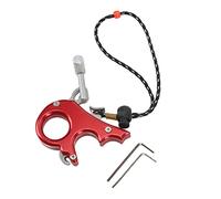 Yechiry Liberación del Pulgar con Agarre de 3 Dedos, Ayuda para la Liberación del de Aleación de Aluminio, Herramienta de Tiro con con Cuerda Señorita, Ideal para Compuesto Mano Izquierda Derecha