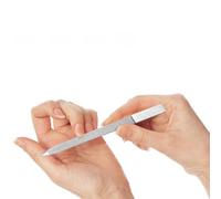 Yechiry Limas de Uñas de Acero Inoxidable, Herramientas de Manicura, Lima de Uñas de Doble Cara, Lima de Metal, de los Pies, Limas de Manicura, Abrillantador para Dar Forma Al Pulido (Como se muestra)