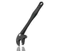 Yechiry Llave Ajustable con Trinquete, Mandíbula de Extremo Abierto, Pequeña y Delgada, Autoblocante, Llave de Tornillo de Banco para Tubos con Junta Mejorada de 10 a 13 Mm para