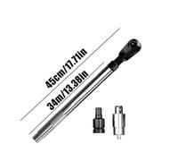 Yechiry Llave de Extensión de Compensación para Taladro Eléctrico, Extensor de Llave de Trinquete de Acero de Acero de 3 en 1 con Agarre Antideslizante y Control Inverso hacia Adelante