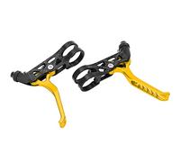 Yechiry Manetas de Freno de Bicicleta de Aluminio, Ligeras y Resistentes, para Bicicletas de Montaña, Aptas para 3sixty 2 Unidades (Dorado)