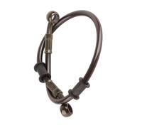 Yechiry Manguera de Aceite de Embrague de Freno de Acero Trenzado para Motocicleta, 50 Cm - 120 Cm, Colorida y Duradera para Enduro y Motocross (500 mm)