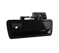 Yechiry Manija de Puerta Exterior Trasera Levadiza Construcción Robusta OE 90606 ZZ90E para Armada 2004-2015 Negro 1 Unidad (Con orificio para cámara)