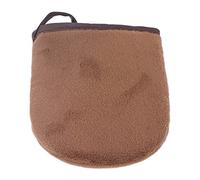 Yechiry Manoplas de Bronceado, Manopla Autobronceadora Flocada, Manopla Aplicadora de Loción para Bronceado sin Sol, Esponja de Microfibra (BROWN)