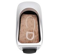 Yechiry Máquina Automática de Cubierta de Zapatos, Máquina de Dispensador de Película de Portada de Zapatos con Diseño de la Banda de Rodadura y sin Batería, Refugio Transparente