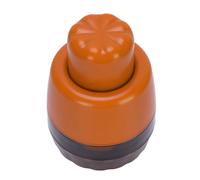Yechiry Máquina de Pit de Cerezo de 7 Hoyos, Máquina de Chapa de Cereza Abdominada Compacta, Herramienta de Presión de Diseño Ergonómico para Cerezas, Fechas Rojas, Frutas Pequeñas, (ORANGE)