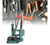Yechiry Máquina Perforadora de Prensa Manual con Base de 4 Pernos para una Fijación Firme, Ideal para Hacer Juguetes con Botones, Hierro Fundido, JR-16 para Entusiastas del Bricolaje (Cabeza