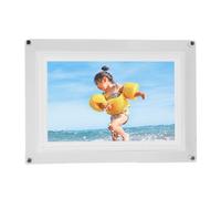 Yechiry Marco de Imagen Digital WiFi 10.1 Pulgadas, Marco Fotos Inteligente Pantalla Táctil con Memoria de 32GB Transferencia Pronóstico del Tiempo Regalos Fotográficos para Amigos (Enchufe de la UE)