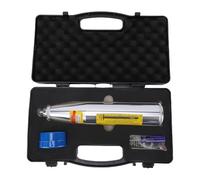 Yechiry Martillo de Rebote para Hormigón, 10-70 Mpa, 1450-10150 Psi, Resiliómetro Portátil de Acero Inoxidable, Rango de 1450-10150 Psi (10-70 Mpa), para la Construcción de Puentes