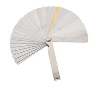 Yechiry Medidor de Radio de Guitarra de 9 Piezas, Juego de Reglas de Acción de Cuerdas de 32 Cuchillas con Herramientas de Medición para Ajuste de Tuerca de Puente de Diapasón