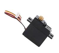Yechiry Metal Gear RC Servo Upgrade Diseño Compacto y Liviano para A949 A959 1/18 RC Car Black Metal 1 Unidad