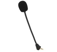 Yechiry Micrófono de Juego Desmontable de Repuesto, Micrófono de Juego con Reducción de Ruido de 3,5 Mm, Conector Giratorio de 360° con Cubierta de Espuma, para Hyper X Cloud II Wireless