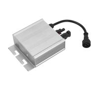 Yechiry Microinversor Compacto de Conexión a Red Solar, Onda Sinusoidal Pura MPPT Duradera para Sistemas Solares Residenciales, Aleación de Aluminio, 1 Unidad (120W)