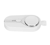 Yechiry Mini Cargador de Reserva de Emergencia Portátil del Llavero del Banco 2000mAh del Poder para el Material del ABS del Viaje Al Aire Libre (White)