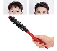 Yechiry Mini Peine Rizado Redondo, Peine Redondo de Tubo de Aluminio, de Peluquería, Cepillo para el Cabello con Diseño de Peinado en Rollo, Ideal para Herramientas de Belleza de Secado con Secador