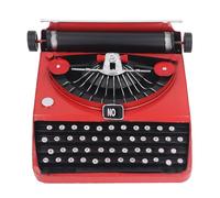 Yechiry Modelo de Máquina de Escribir Retro, Decoración de Máquina de Escribir de Hierro Vintage Hecha a Mano, Decoración Artística, Adorno de de Antigua, Estatua de
