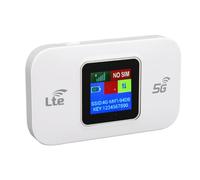 Yechiry Módem 4G LTE WiFi, Enrutador Portátil, hasta 300 Mbps, Conecta 10 Dispositivos, Alimentado con USB, Ranura de Tarjeta SIM, Cifrado WiFi, para Teléfono, Tableta, Computadora
