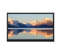 Yechiry Monitor Portátil con Pantalla Táctil 10.1in, Pantalla Táctil Capacitiva para Raspi 4 3, Monitor de Viaje de Aleación de Aluminio Monitores Externos para Computadora Portátil