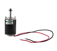 Yechiry Motor de CC de Imán Permanente de Alta Velocidad para Generador de Bricolaje, Control de 3500/7000 Rpm CW/CCW, Ideal para Máquinas de Algodón de Azúcar, Rectificadoras, Equipos Médicos,