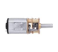 Yechiry Motor de Engranaje N20 CC 3V 6V 12V 50-2000 Rpm, Equipo de Maquinaria Industrial Motor de Metal de Alta Eficiencia con Eje de Tipo D, Ideal para Proyectos de Robótica de Bricolaje