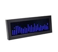 Yechiry Music Spectrum Rhythm Light, Spectrum Analyzer con Pantalla de Reloj y Pantalla de Nivel de Voz de Música, Luces de Recolección de Control de Sonido, Indicador de Sensor de Ritmo de Voz