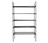 Yechiry Organizador de Zapatero de 5 Niveles con Soporte de Carga Fuerte para Entrada, Almacenamiento de Estante de Zapatos de Estabilidad Mejorada para Sala de Estar, Hierro y Material Plástico