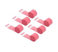 Yechiry Overgrip para Raqueta de Bádminton, Material de PU Antideslizante para Mayor Fuerza de Golpe y Comodidad en Deportes, 6 uds. (Rojo)