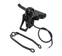 Yechiry Palanca de Freno Izquierda para Patinete Eléctrico MI4 Youth Edition con Campana Integrada, Agarre Antideslizante, Aleación de Aluminio Duradera y Cable de 9,84 Pulgadas